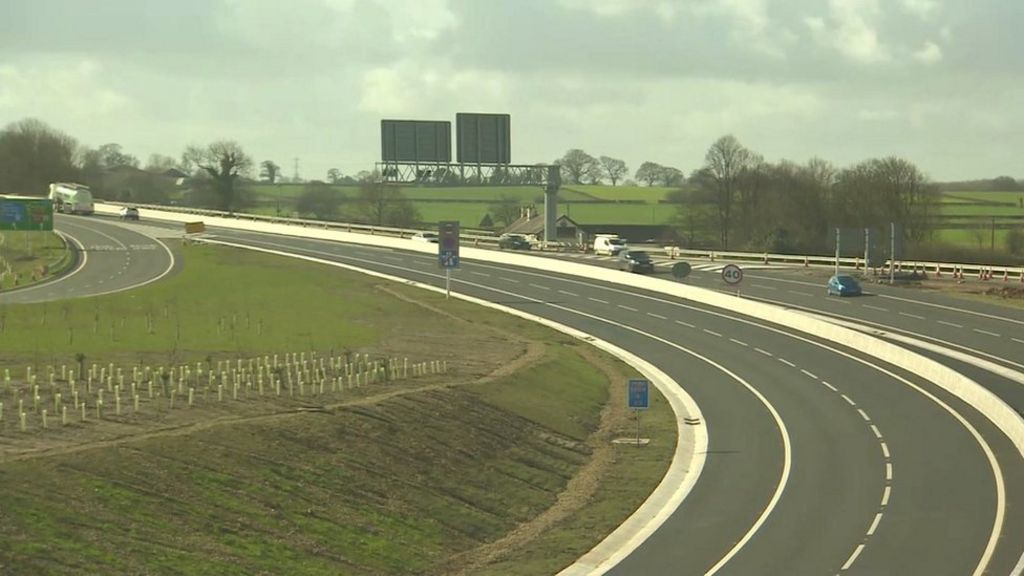 New £192m bypass opens linking M6 and M56 motorways