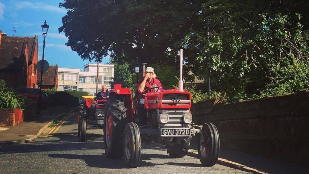 Tractor parade in Coventry marks 70th anniversary of Massey Ferguson