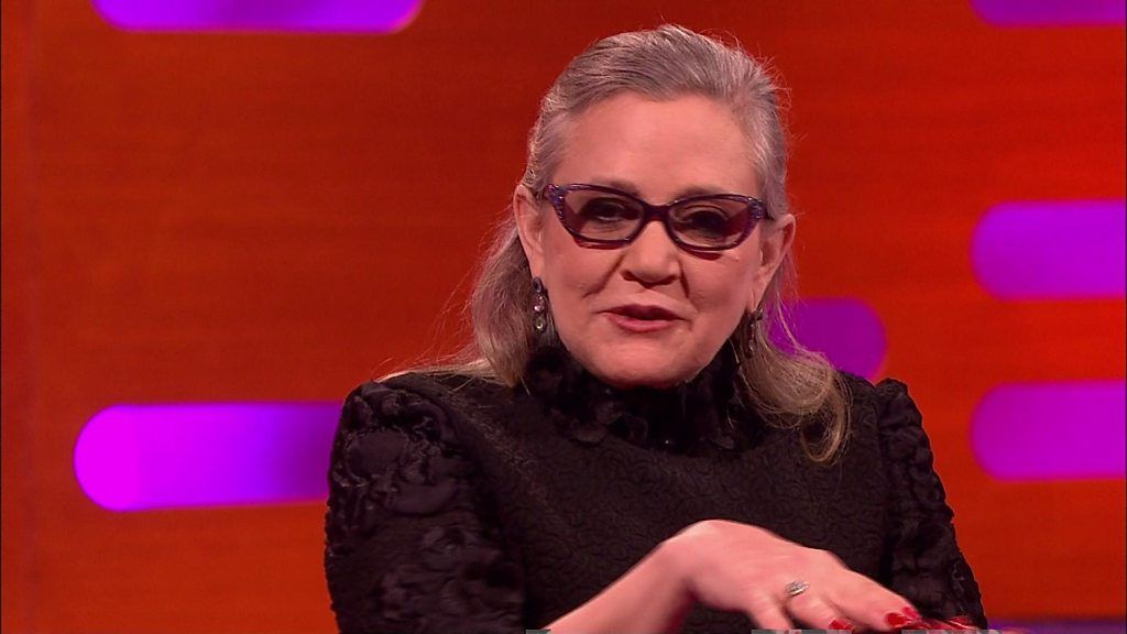 Carrie Fisher talks about publishing her diaries