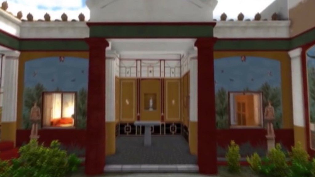 The Pompeii house recreated in 3D and other tech news