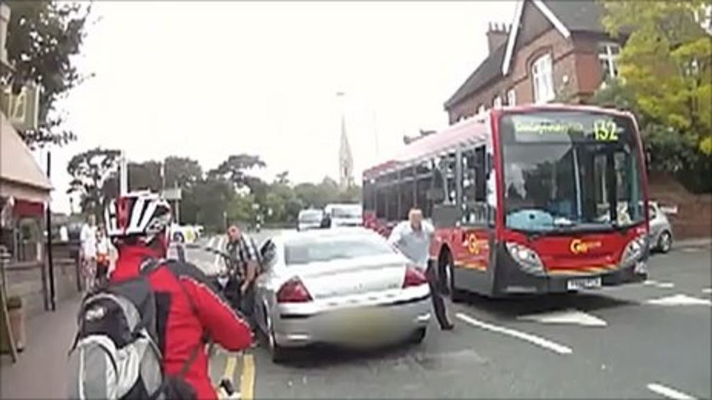Cyclist posts video to catch Bexley roadrage attacker BBC News