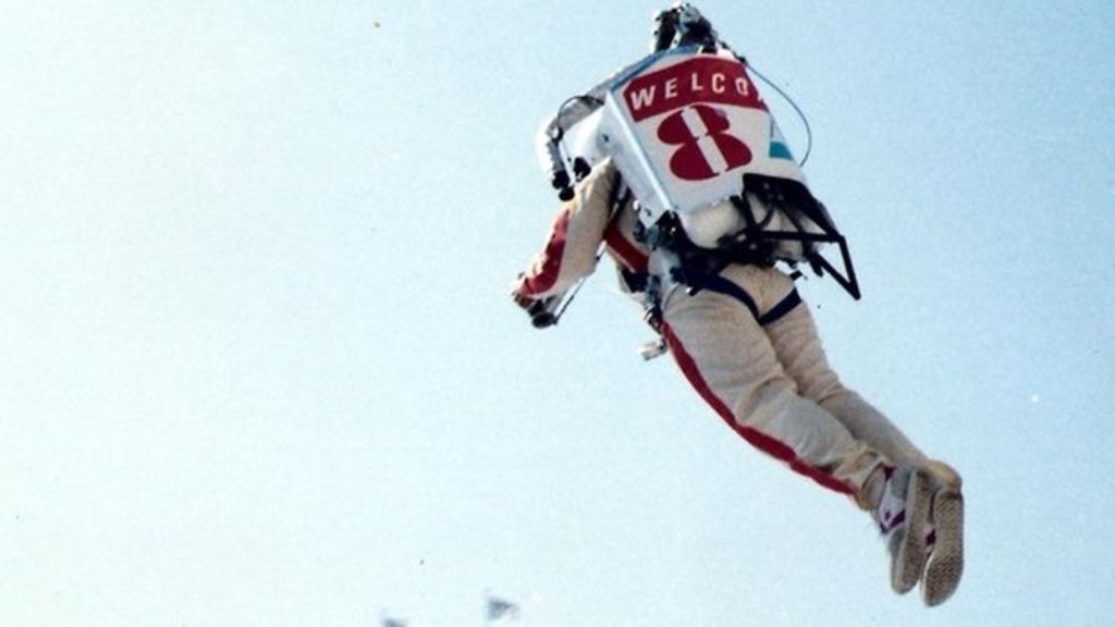 Rocketman William Suitor recalls 1984 LA Olympics flight BBC News