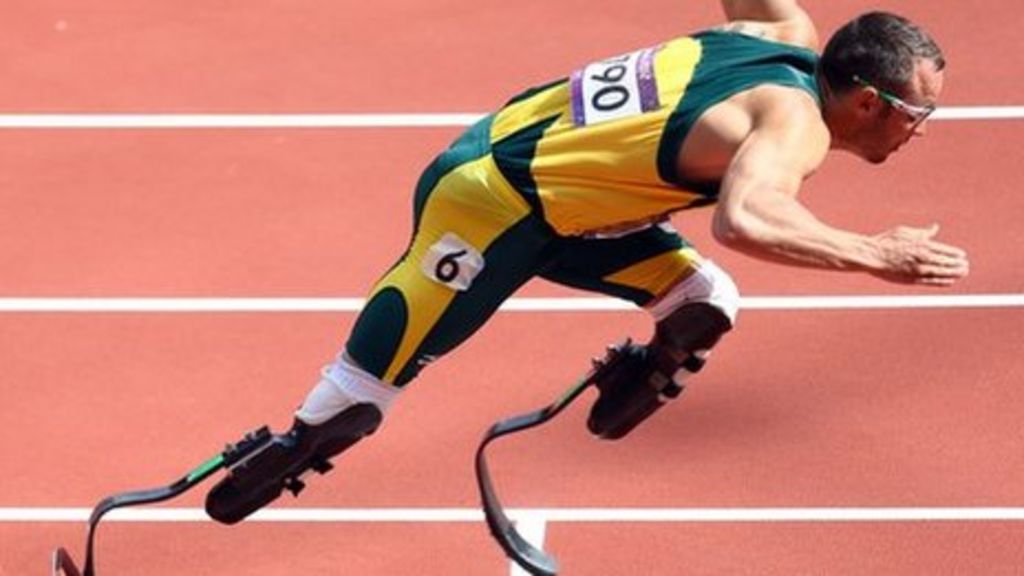 London Oscar Pistorius Makes History At London Bbc Sport