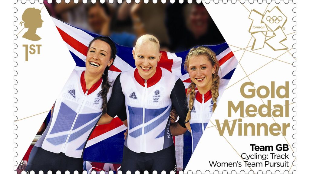 Olympic Gold-winning Cyclists On Stamp - BBC News