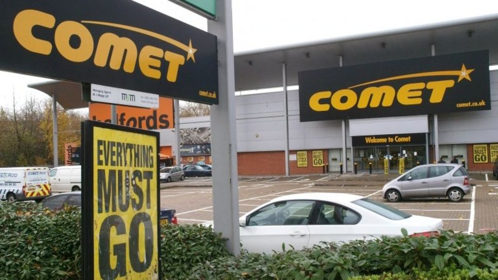 Comet stores open for final day BBC News