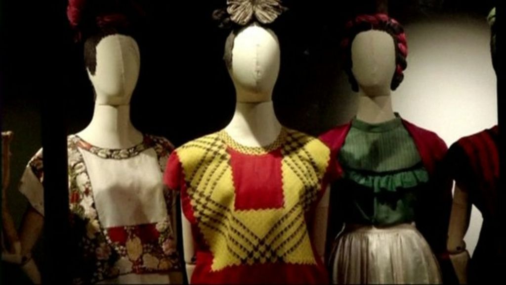 Frida Kahlo S Wardrobe Displayed In Mexico City Bbc News