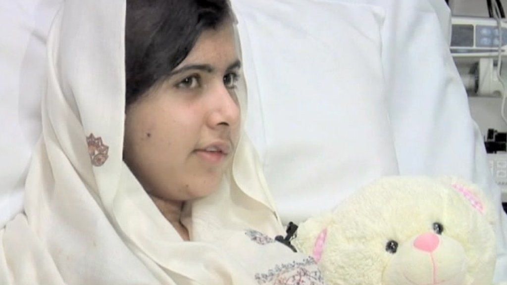 Shot Malala Yousafzai Now Recovering Well Bbc News 8186