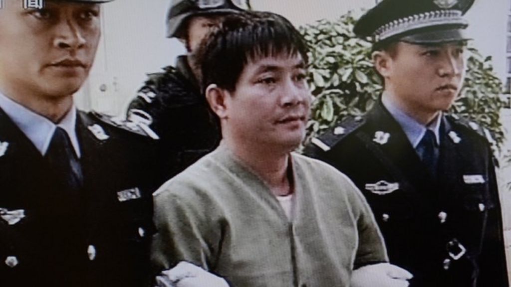 China parades foreign Mekong killers before execution BBC News