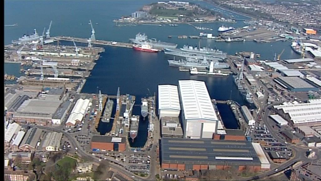 Commander Portsmouth Naval Base faces 'bright future' BBC News