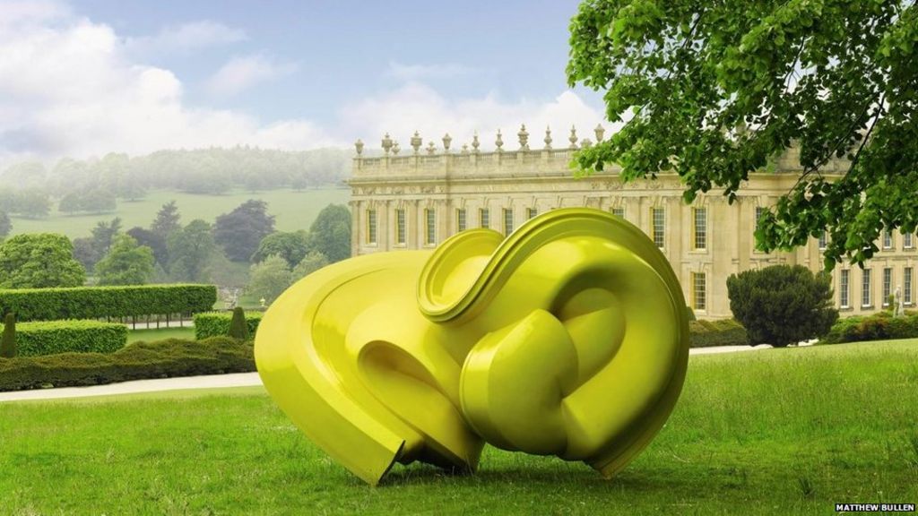 In pictures Giant sculptures at Chatsworth House BBC News
