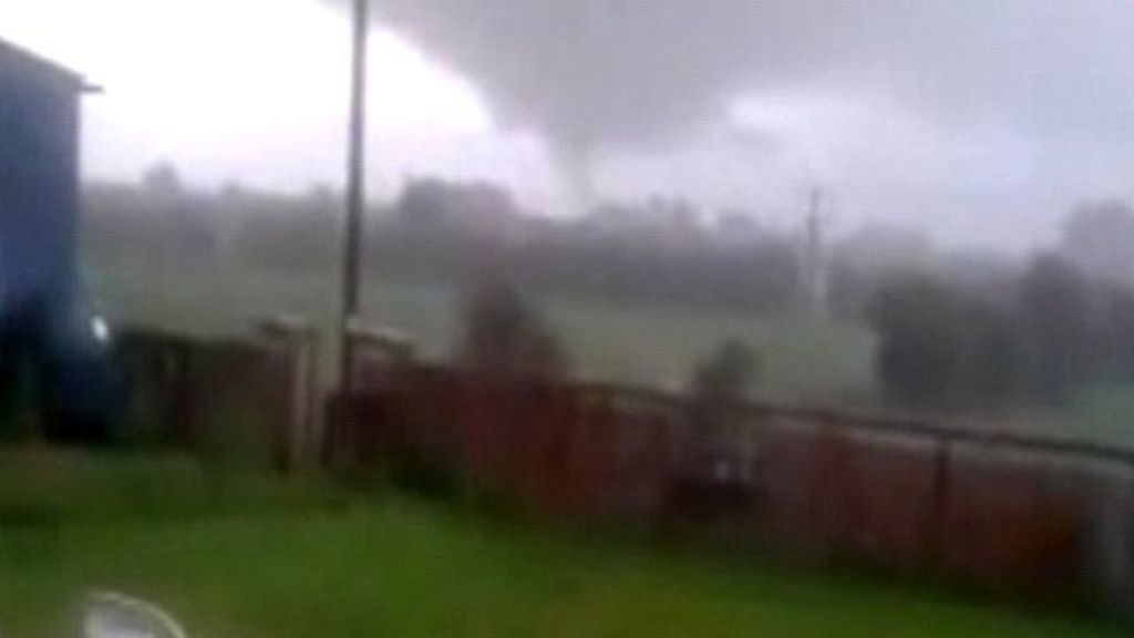 Tornado damages buildings and homes in Galway, Ireland BBC News