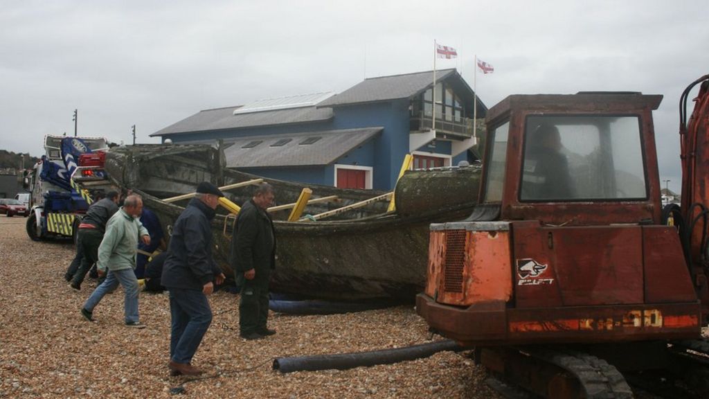 Historic Sussex lifeboat Priscilla MacBean saved from chicken coop ...