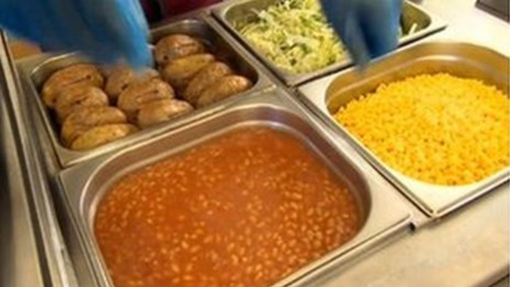 New school meal plan aims to 'inspire' healthy eating BBC News