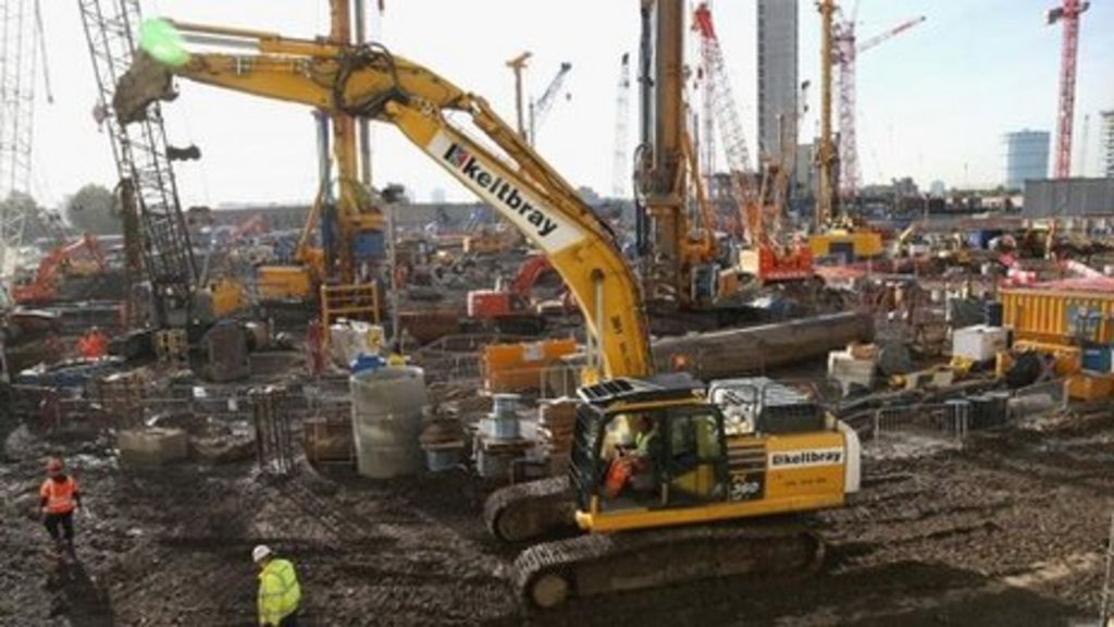 UK construction sector 'sees rapid growth' BBC News