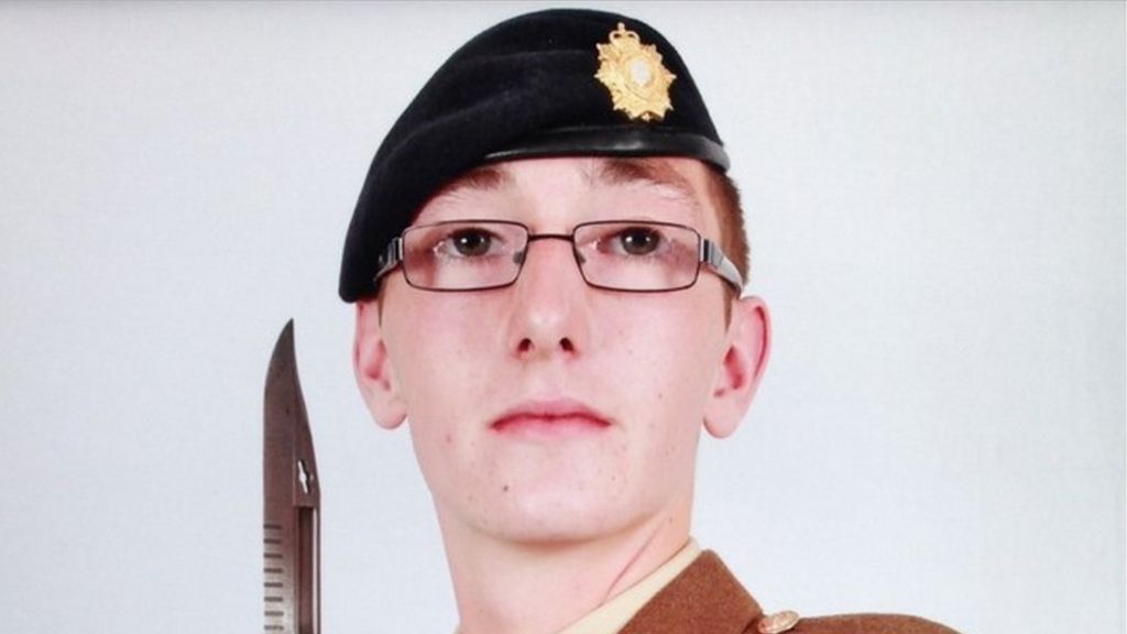 Lorry and trailer 'crushed' soldier