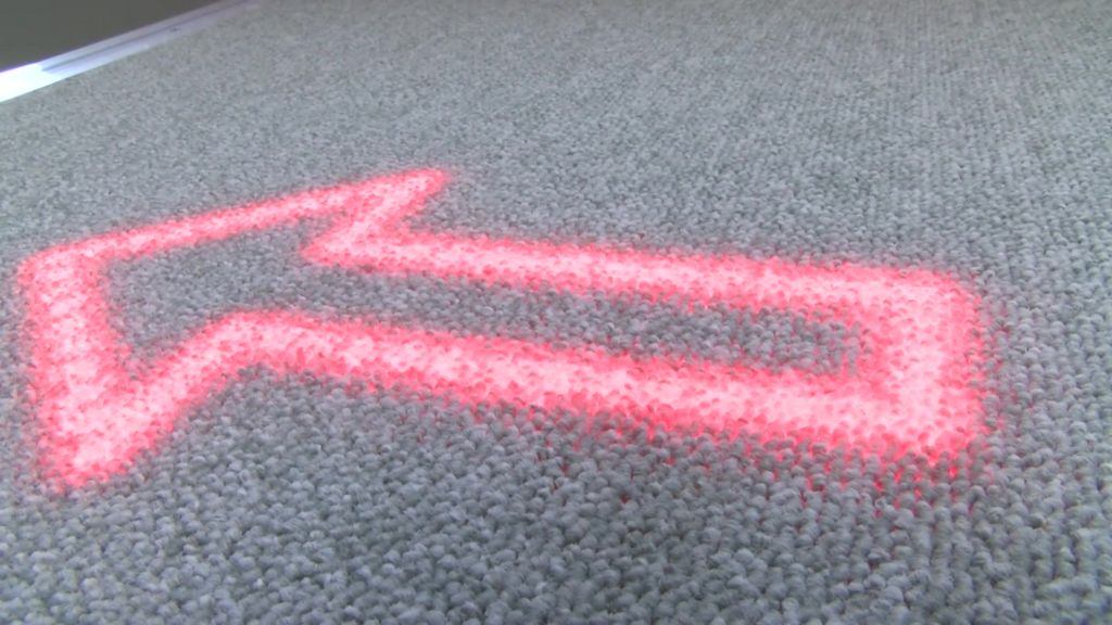 Digital carpets Can you spill water on them? BBC News