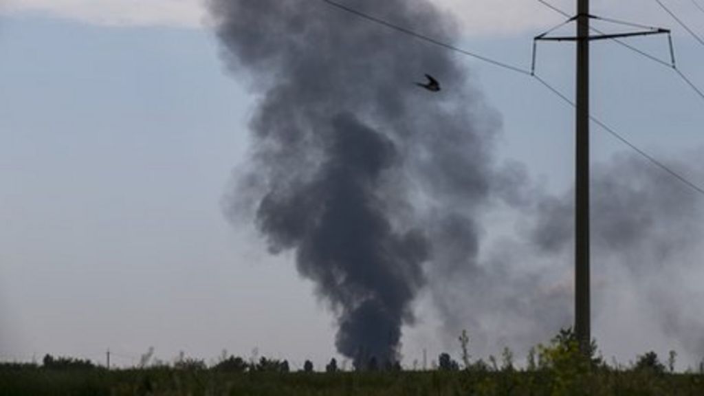 Ukraine S Poroshenko Vows Revenge For Sloviansk Attack Bbc News