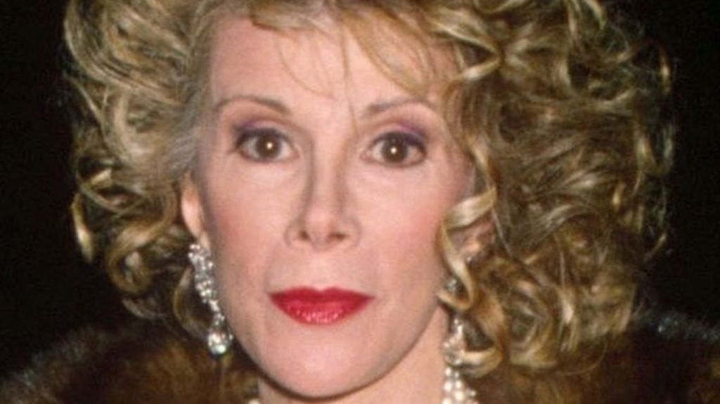 Joan Rivers What It Was Like Being Her Make Up Artist Bbc News