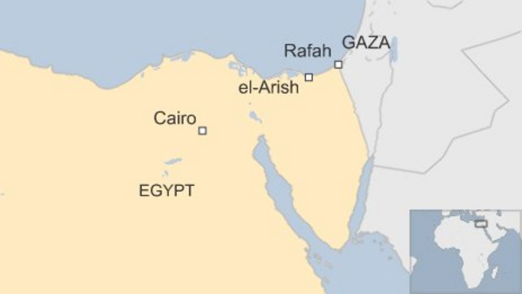 Egypt Sinai Bombing Kills Six Policemen Bbc News