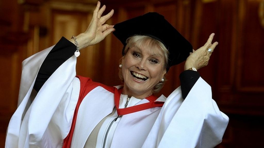 Newcastle University Honour For Angela Rippon Bbc News 8755