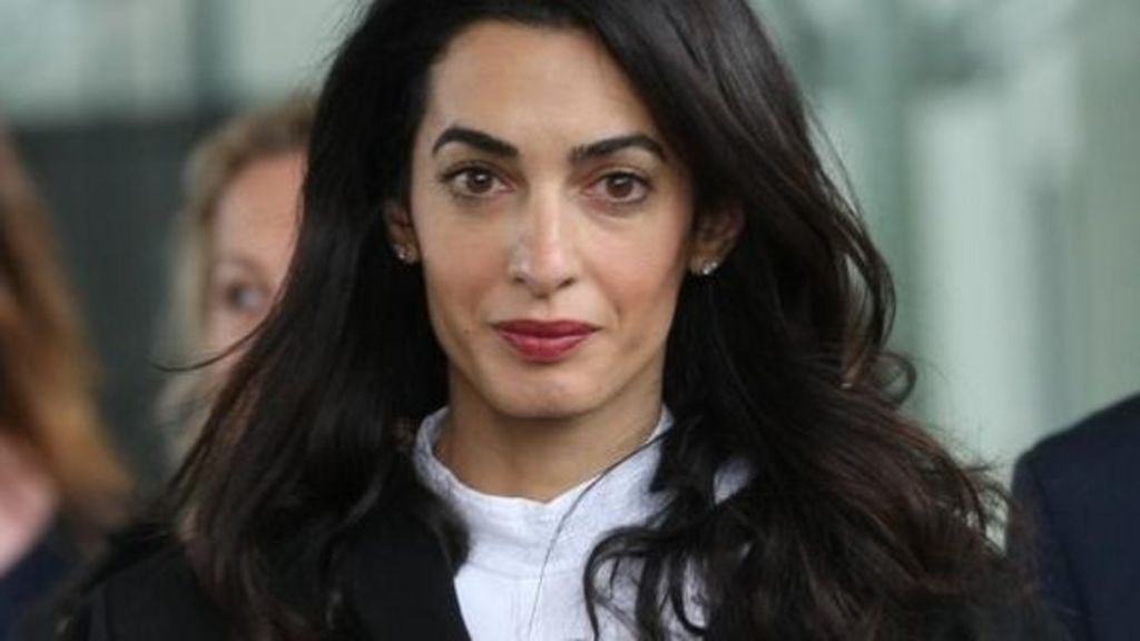 Amal Clooney To Represent Hooded Men In Torture Legal Case BBC News