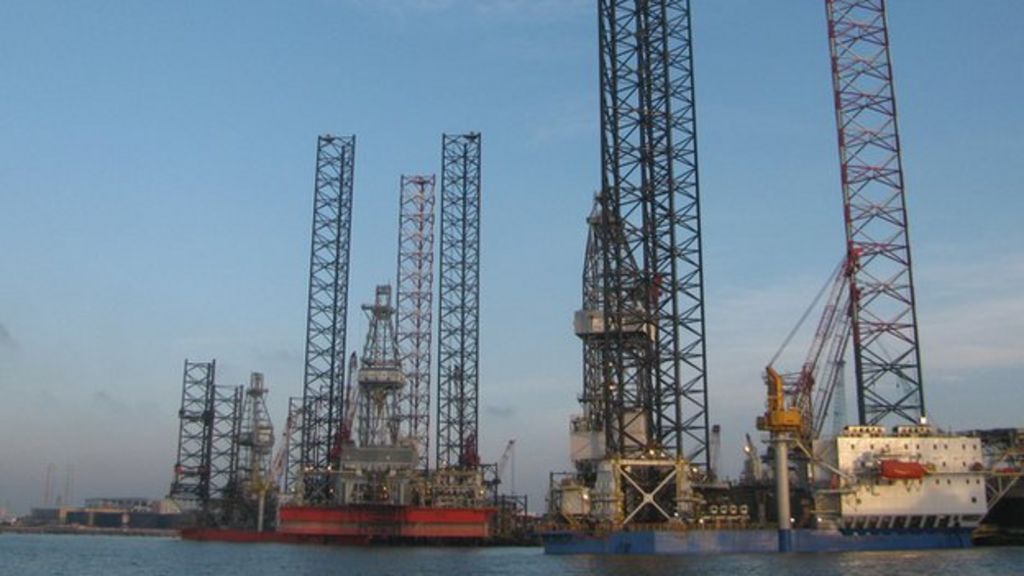 Oil rigs fall idle after global crude prices drop BBC News