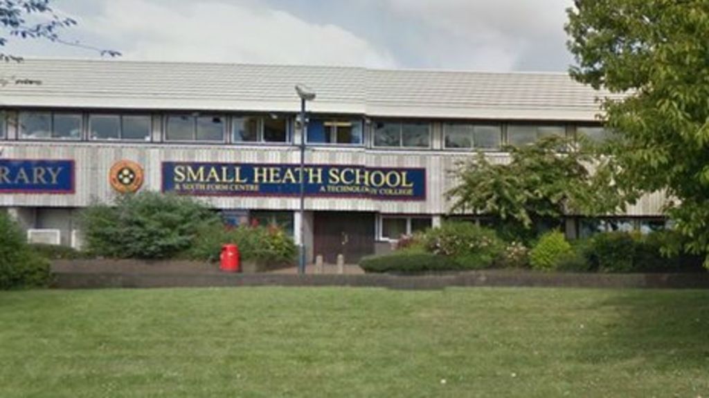 Staff on strike at 'Trojan Horse' Small Heath School in Birmingham