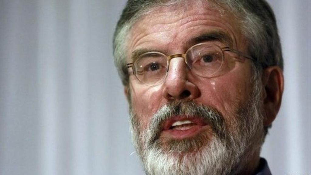 Sinn Féin leader Gerry Adams in Washington DC meeting BBC News