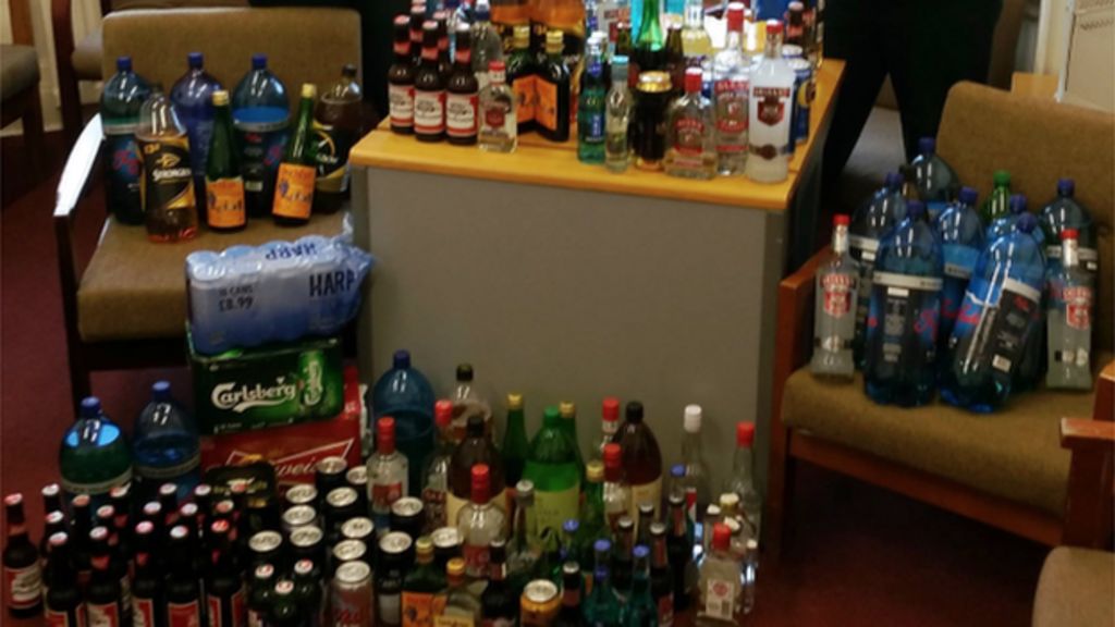 Underage drinking PSNI seize large amount of alcohol on north coast BBC News