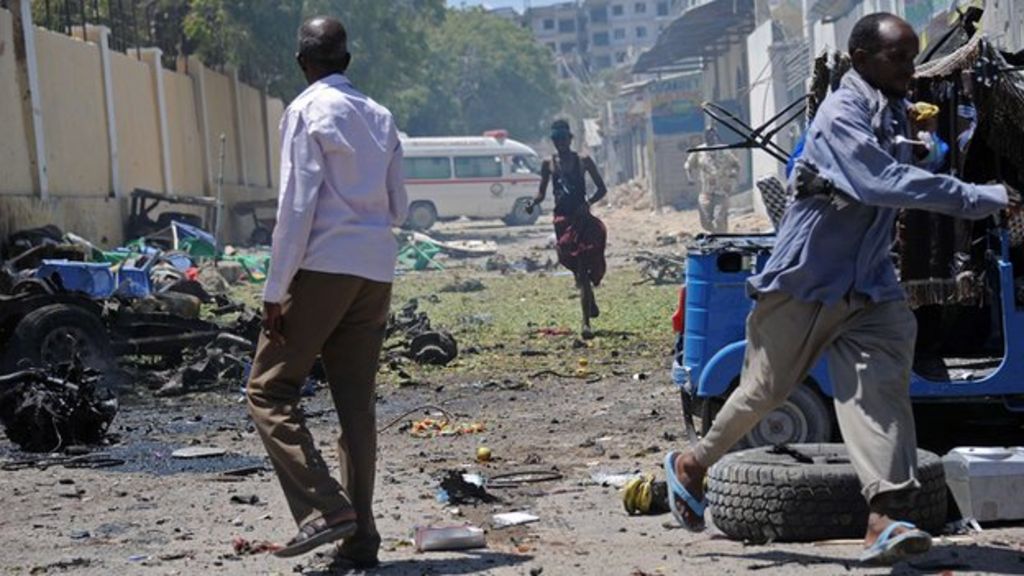 Seventeen Dead In Al-Shabab Attack On Somalia Ministries - BBC News