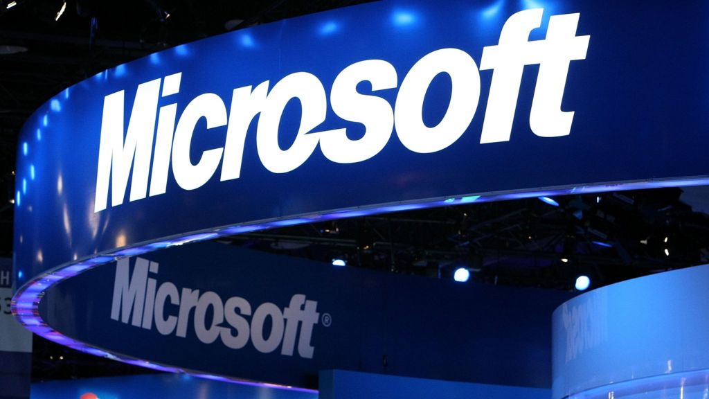 Microsoft quarterly profit falls