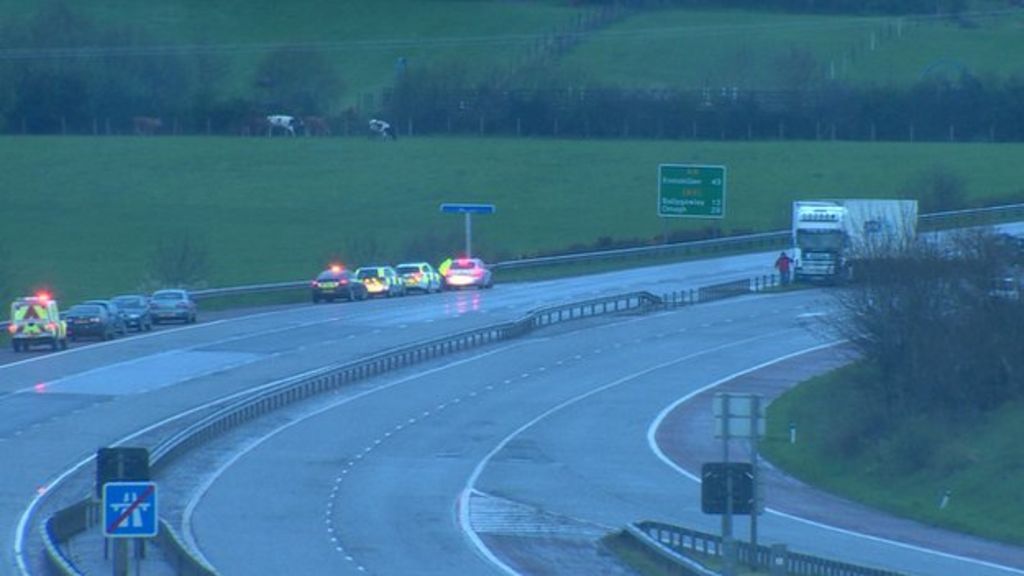 One dead after NI motorway crash
