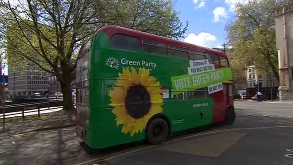 VIDEO: The Green Party bus fuelled by chip fat