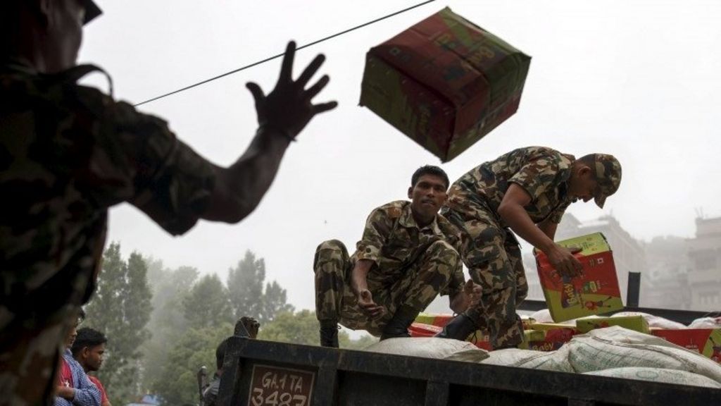 Aid begins to reach isolated epicentre of Nepal earthquake.