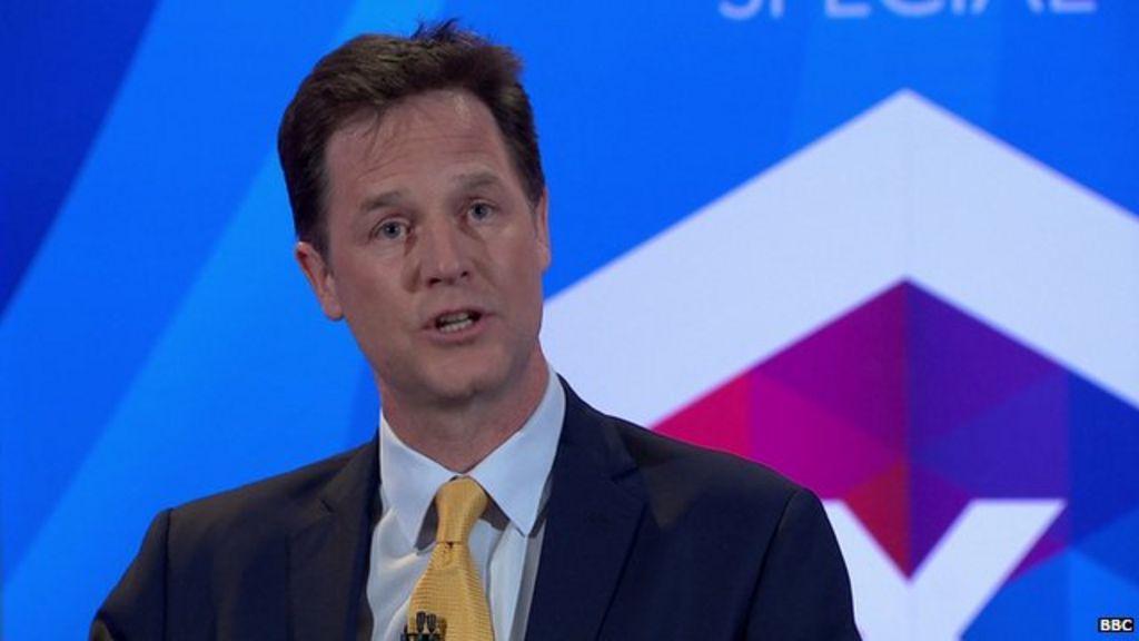 VIDEO: Clegg: 'I'm not going to be PM'