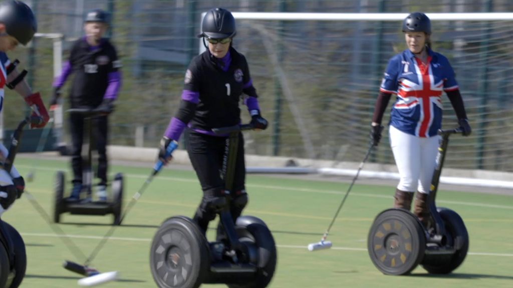 VIDEO: Battling the best Segway polo teams