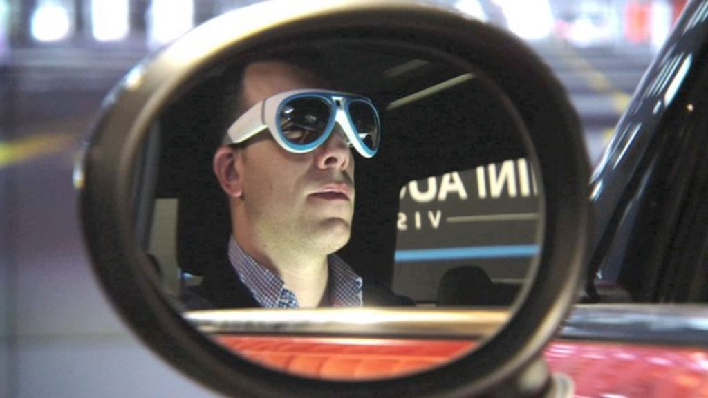 VIDEO: Glasses that give drivers 'X-ray vision'