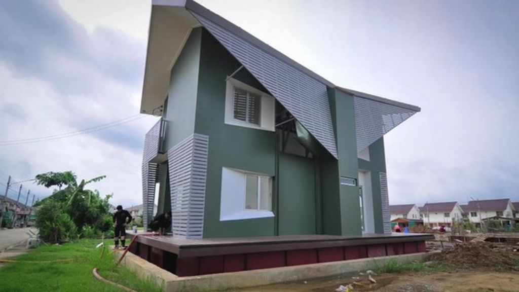 VIDEO: The house that can rise with flood levels