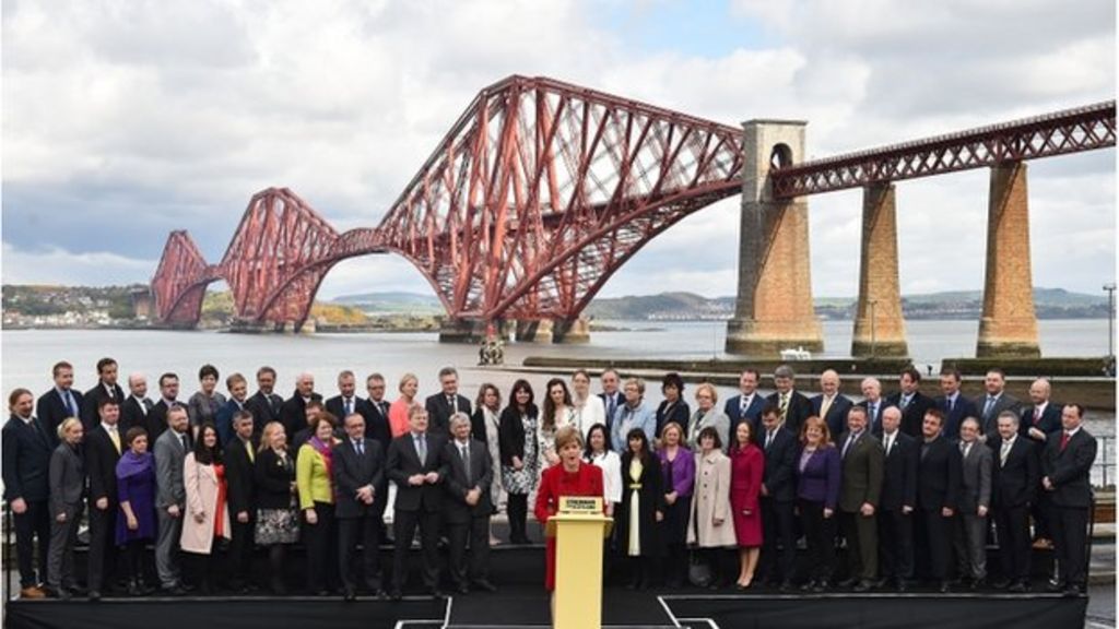 Election 2015 SNP MPs arrive at Westminster BBC News