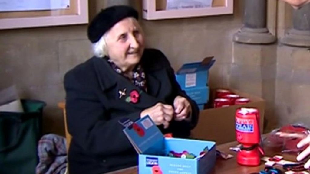 VIDEO: Poppy seller 'exhausted by requests