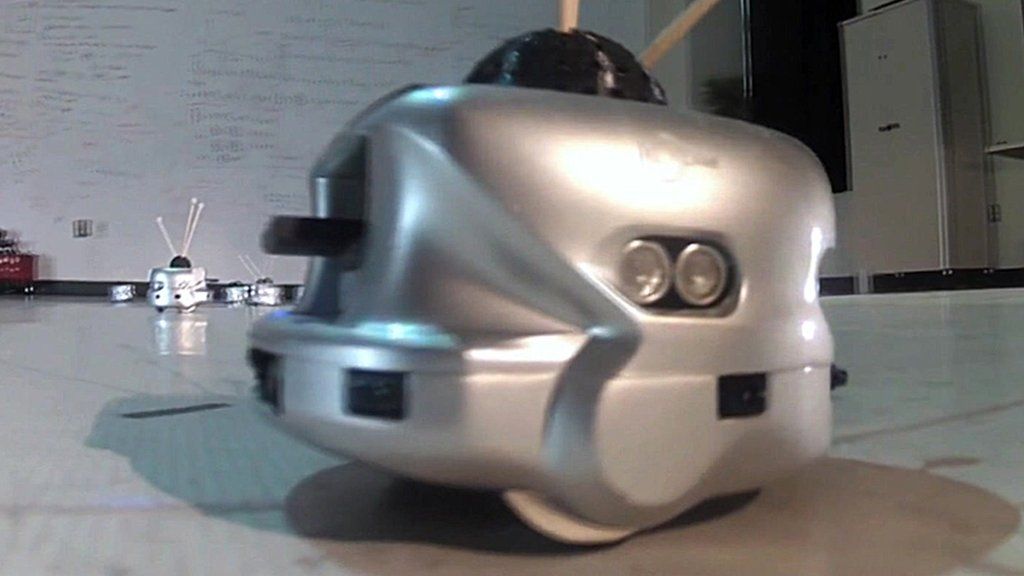 VIDEO: 'Swarm robots' ready for rescue