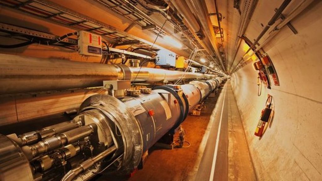 LHC smashes collision energy record