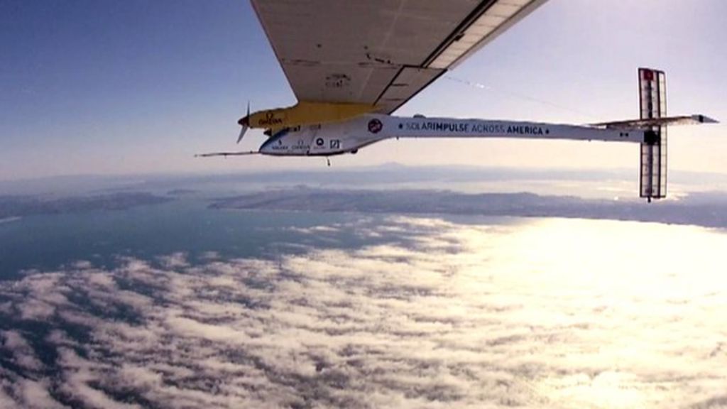 VIDEO: Solar plane pilot set for six-day leg