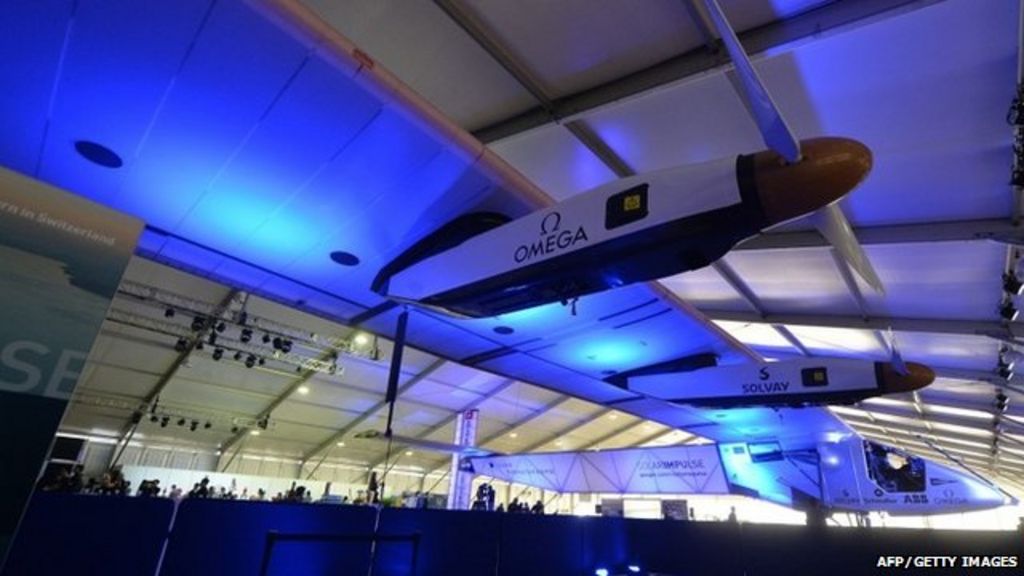 VIDEO: Solar plane pilot: 'Weather risk too big'
