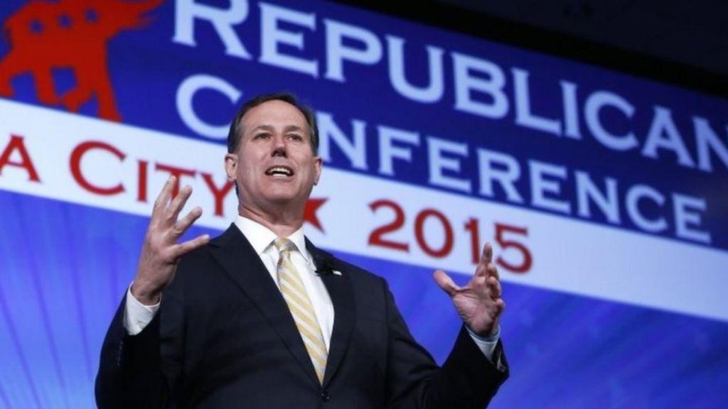 Santorum joins race for US president
