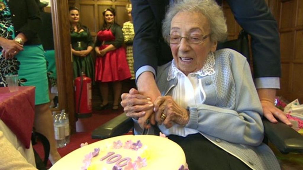 VIDEO: Party for Winnie, 100, after BBC appeal