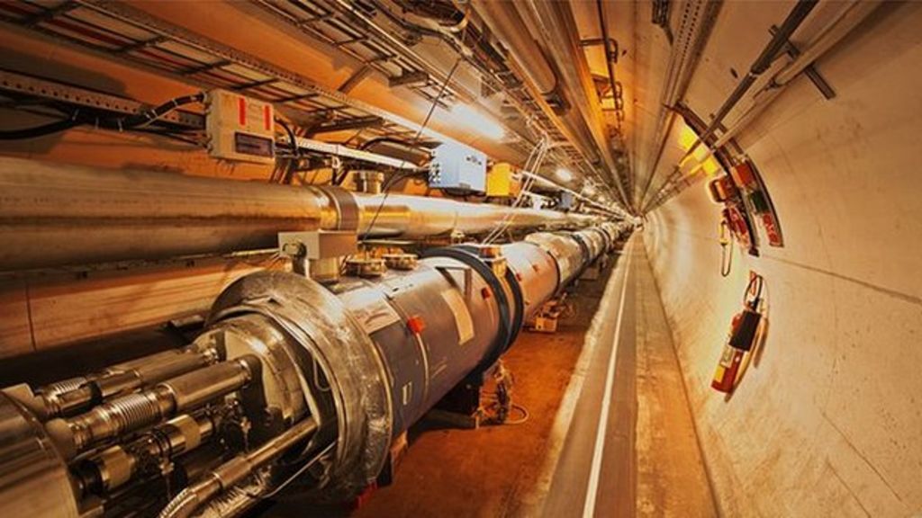Hadron collider to turn on data tap