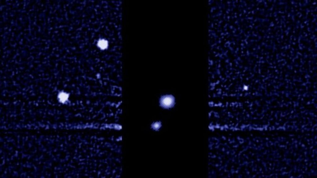 Hubble studies Pluto's wobbly moons