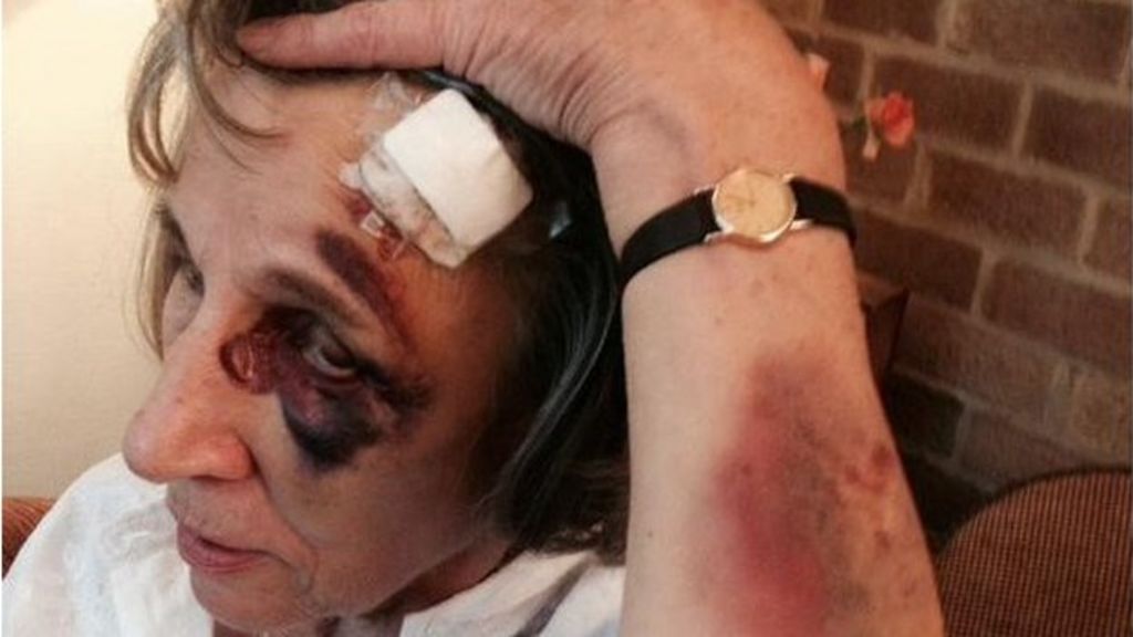 Robber batters pensioner for £12
