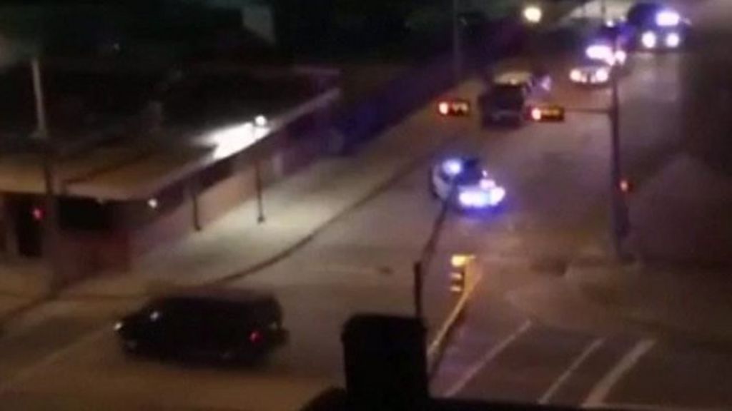 VIDEO: Footage shows Dallas police under fire